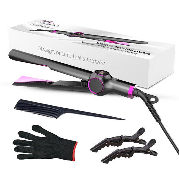 Professional 2 in 1 Hair Curler Hair Straightener Beauty House