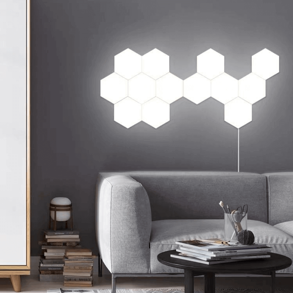 Hexagonal touch deals switch lamp