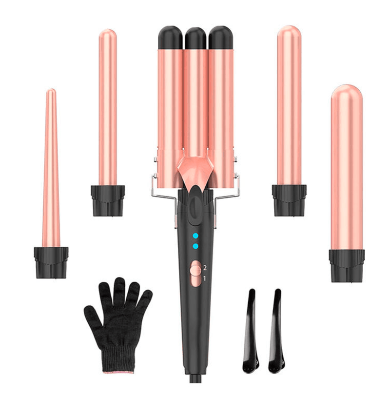 Curling wand 2025 with changeable barrels